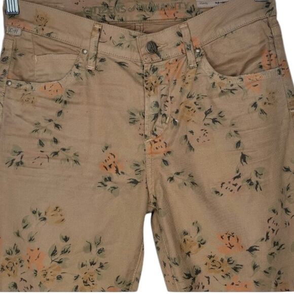 Citizens Of Humanity Mandy High Waist Retro Slim Roll Up Jeans Womens 28 - Picture 6 of 7